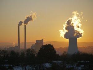 Coal plant pollution