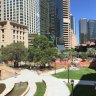 Brisbane's Anzac Square was still being restored in January, despite initial plans to have it completed by November last year.