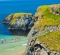 At Carrick-a-Rede you can test your bravery by walking across a short rope bridge to the small island used as a launch ...