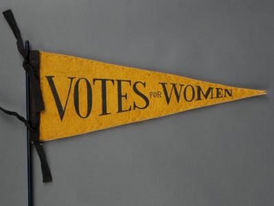 Votes for women pendant