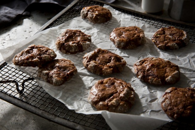 Karen Martini's chocolate and coffee brownie biscuits <a ...