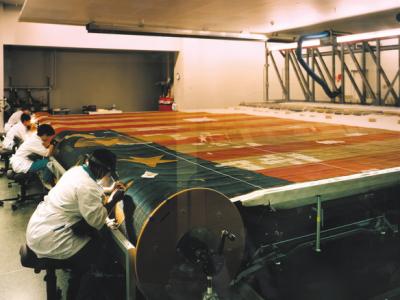 Star Spangled Banner Conservation Lab, American History Museum