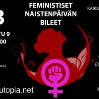 Oulu:  Feministiset naistenpäivän bileet!