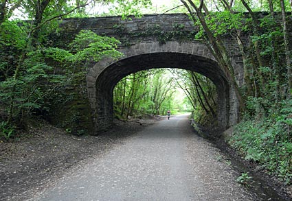 Cycling the Plym Valley Way, Plymouth to Yelverton, Devon, England, UK