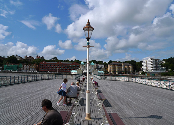 Penarth Pier, Penarth Esplanade near Cardiff, Wales UK - photos, feature and history