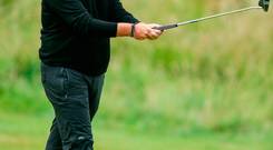 Shane Lowry of Ireland on the final day of the Irish Open