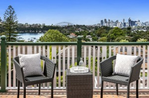 This five-bedroom Federation home in Longueville, Sydney has expansive city views.