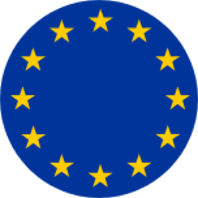 European flag badge