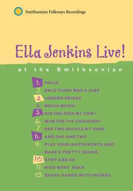 Ella Jenkins Live at the Smithsonian (DVD)