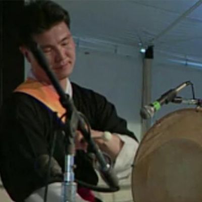 Dong-Wan Kim of the Silk Road Ensemble Performs on Korean Chang-go