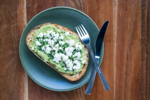 There is no reason to leave the house for avocado on toast.