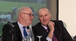 Phil Hogan and ICMSA president Pat McCormack