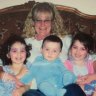 Grandmother Karen Nettleton with, from left, Hoda, Abdullah and Zaynab Sharrouf.