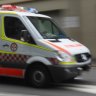 A man has died after he was struck by a car in Sydney's inner west on Monday morning.