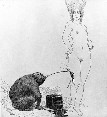 image: Journalism and Art, Norman Lindsay, 1999