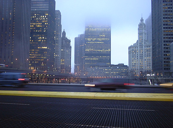 Chicago: snow, fog and Jenny Jones