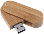 TOOGOO(R) Rotating wooden USB 2.0 16GB Flash Storage High-speed Memory Stick