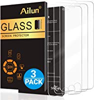 AILUN Screen Protector Compatible with iPhone 8 Plus 7 Plus,[5.5inch][3Pack],2.5D Edge Tempered Glass Compatible with...