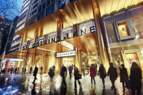 The future of the only Debenhams store in Australia is under a cloud after  Debenhams UK fell into the hands of lenders.