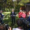 Labor is planning an aggressive push into Liberal-held seats, starting its election campaign in the backyard of a house in the Melbourne electorate of Deakin