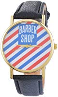 Loweryeah Barber Shop Male and Female Quartz Hand Watch 24cm