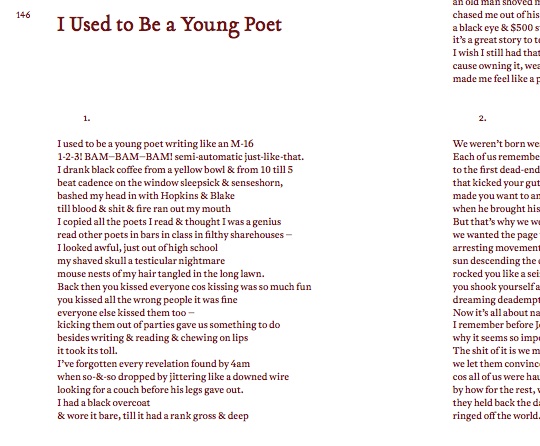 The Meditations Part VI: Daniel East on ‘I Used to be a Young Poet’