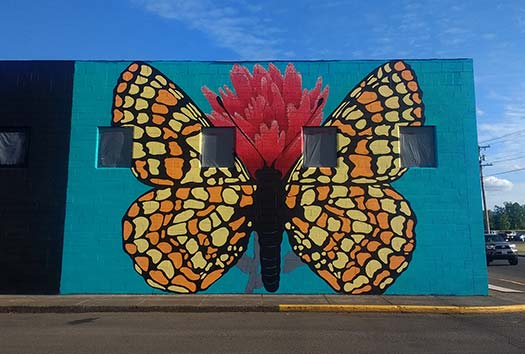 Taylor’s Checkerspot Mural Unveiling