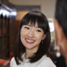 Marie Kondo in a scene from her series Tidying Up with Marie Kondo.