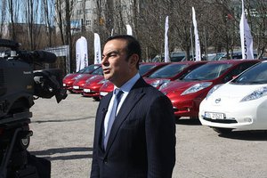 Carlos Ghosn visiting Norway