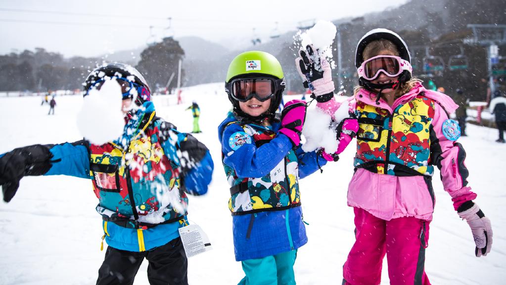 Snow fun at Thredbo. Picture: Supplied