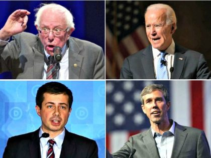 Nolte: Four White Guys Lead the Democrat Primary Race