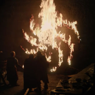 Ecco lo stuntman che ha preso fuoco nel primo episodio di Game of Thrones 8