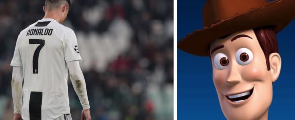 Cristiano Ronaldo e la “maledizione di Toy Story”