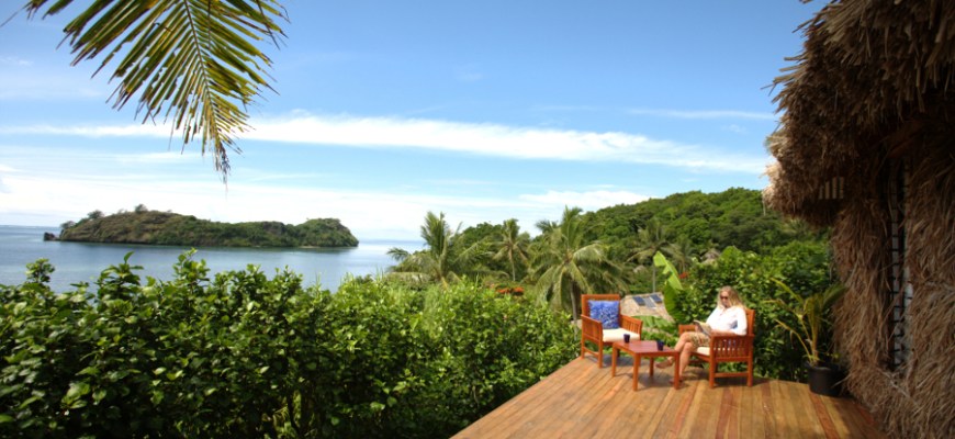 A million dollar view at Matava, Kadavu, Fiji