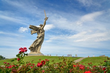 The Motherland Calls, Volgograd, Russia: If the Motherland does indeed call, then it calls loudly, because this statue ...