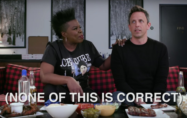 Video: Leslie Jones & Seth Meyers Have A Hilarious 'Game Of Thrones' Viewing Party