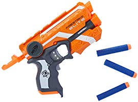 Lança Dardo Nerf Elite Firestrike Hasbro Azul