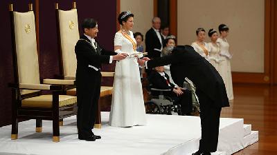 Jokowi Congratulates Japan's New Emperor Naruhito