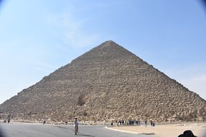 17 May 2015, Great Pyramid of Giza, Egypt.