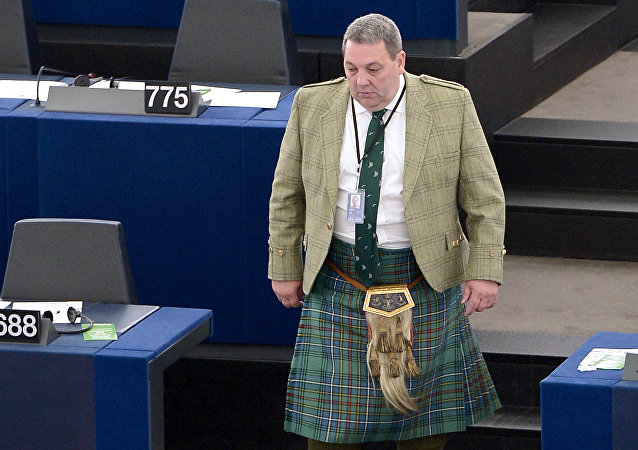 Scottish UKIP member of the European parliament David Coburn (File)