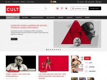 Site da Revista Cult