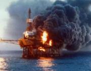 1988 Piper Alpha disaster in which 167 workers died