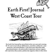 Announcing the Earth First! Journal West Coast Tour, June 2-11