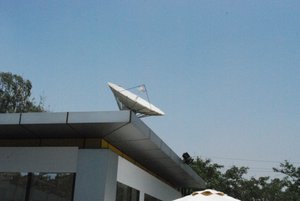 Internet-satellites and media, Delhi, India