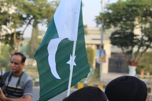 Pakistan Flag, 18 December 2016.