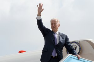 Vice President Joe Biden visit to Israel March 2016 Departure