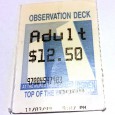 This has been on my pin board since 1999. It’s a ticket stub for a trip to the observation deck of the World Trade Center in New York, which would be […]