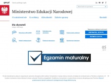 Ministerstwo Edukacji Narodowej - WordPress obsługuję oficjalną witrynę MEN RP w języku polskim i angielskim.