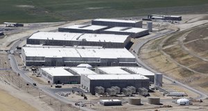 This June 6, 2013 file photo shows the National Security Agency's Utah Data Center in Bluffdale, Utah.