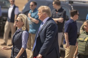 5 April 2019, President Donald Trump made a trip the U.S.-Mexico Border near Calexico CA.